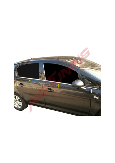 Opel Corsa D Krom Cam Çıtası Tk 2007 Üzeri 6Prç Paslanmaz Çelik N11.4807 Opel Corsa D Krom Cam Çıtası Tk 2007 Üzeri 6Prç Paslanmaz Çelik N11.4807