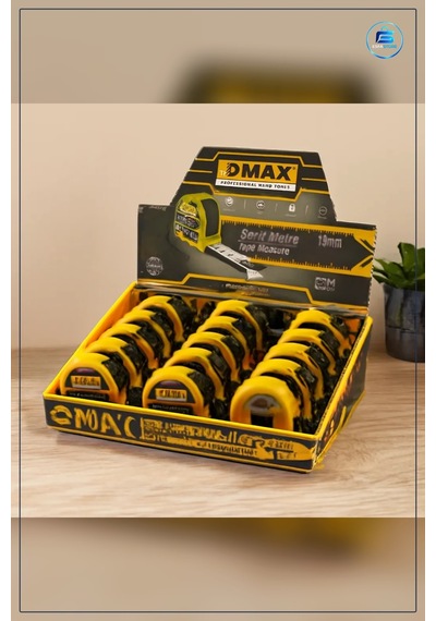 Şerit Metre 5 M X 19 Mm Çelik Otomatik Kilitli Stoplu Ölçüm Aleti