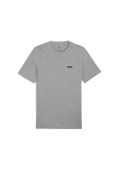 Puma Essentials Small Logo Erkek Tişört - Gri 686760 03