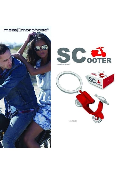 Metalmorphose Scooter Anahtarlık Kırmızı