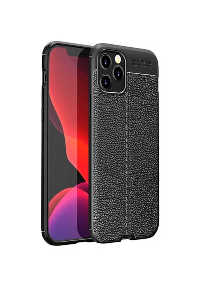 Apple iPhone Uyumlu 12 Pro Max Csk Zore Niss Silikon Kılıf siyah