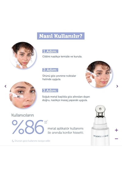 The Purest Solutions Kırışıklık Karşıtı Göz Çevresi Bakım Kremi 12 Ml