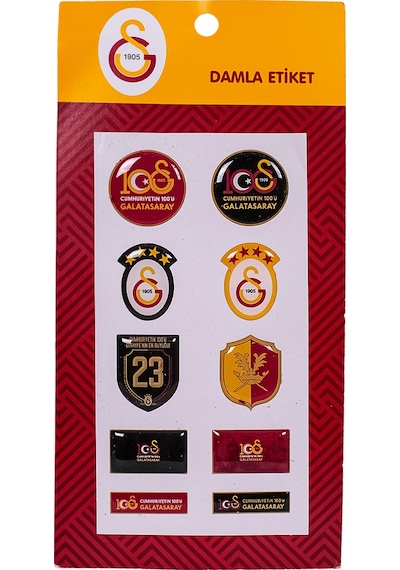 Galatasaray Damla Etiket 3 Cm 10 Lu 576987 981026