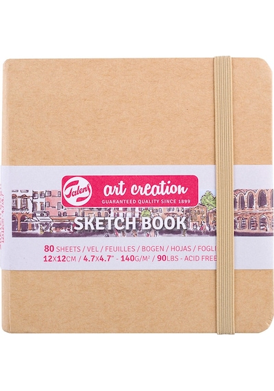 Talens Art Creation Sketch Book 12x12 CM 140g 80 Yaprak Kraft