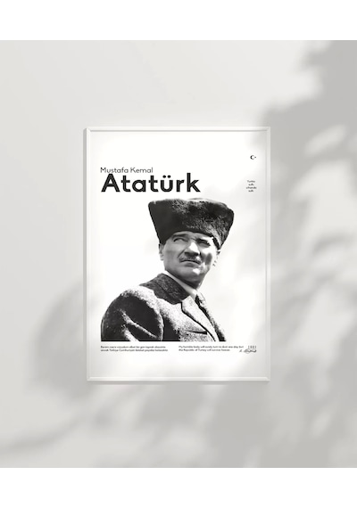 Çerçevesiz Poster Cumhuriyetin Temsilcisi
