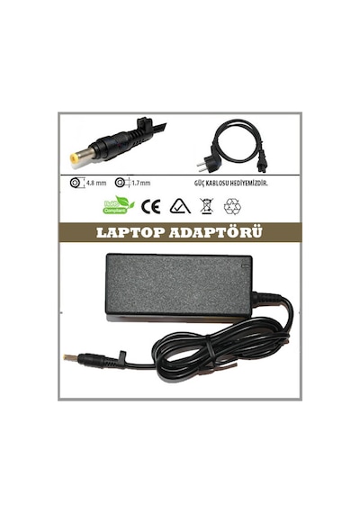 HP Uyumlu Compaq 6720S Laptop Adaptörü, Şarj Aleti