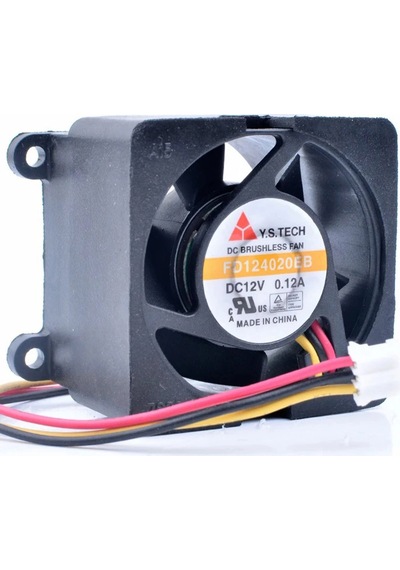 Ys Tech 40x40x20mm 12v 0,12a 3 Kablo Fan Fd124020eb