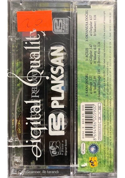Plak Değildir Kaset Tir Mevlevi Sufi Relaxation Açılmamış Jelat