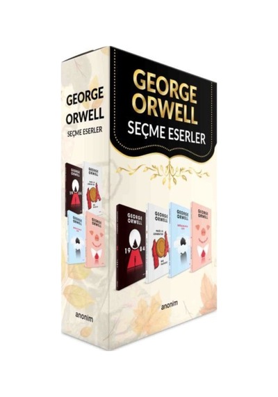 George Orwell Seçme Eserleri Seti - 4 Kitap Takım - George Orwell - Anonim Yayınları