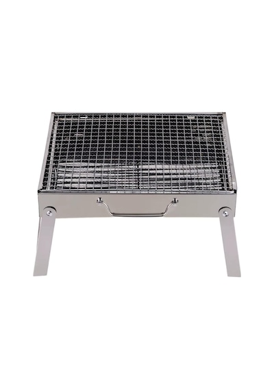 Madfox Roadtrip Portatif Katlanır Bbq Mangal Silver Gümüş