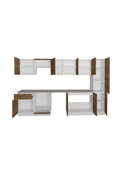 Decoraktiv Elite 325 Ankastre Fırın Modüllü Mdf Hazır Mutfak Dolabı - Tezgah Dahil - Naturel Pera Meşe Decoraktiv Elite 325 Ankastre Fırın Modüllü Mdf Hazır Mutfak Dolabı - Tezgah Dahil - Naturel Pera Meşe