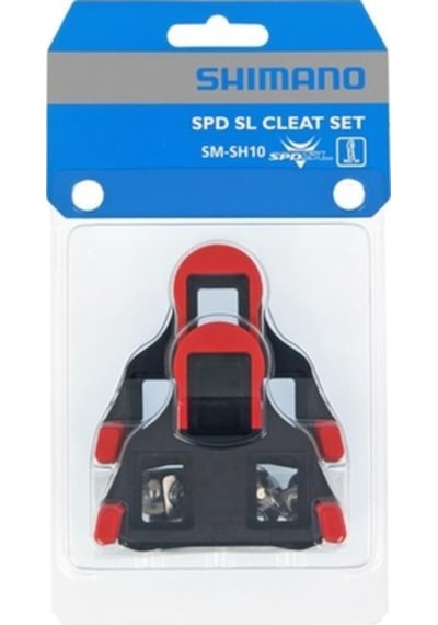 Shimano Sh10 Yol Bisikleti Pedal Kali Kırmızı
