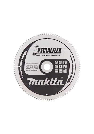 Makıta B-29505 Tct Testere 305X30X96T
