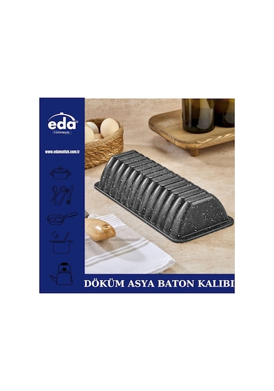 Eda Baton Kek Kalıbı Gri