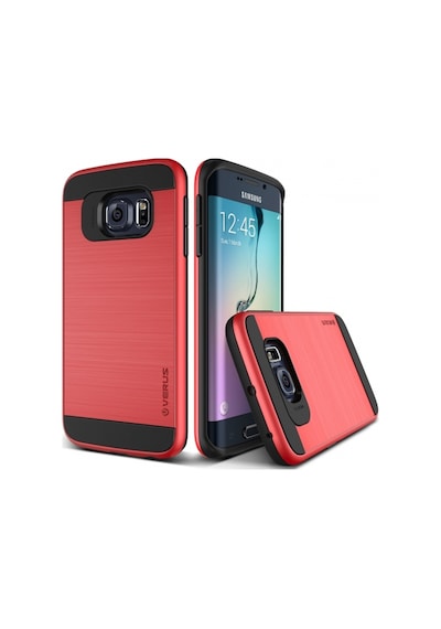Vrs Design Galaxy S6 Edge İle Uyumlu Verge Kılıf Crimson Red Kırmızı