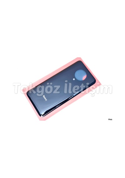 Tkgz Xiaomi Poco F2 Pro Arka Kapak Batarya Pil Kapağı Cam Siyah