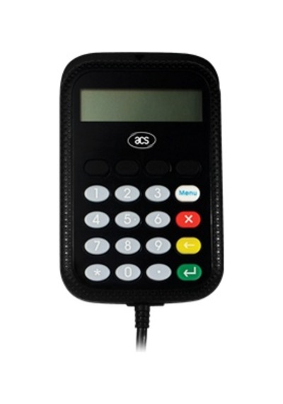 Acs Apg8201-b2 Usb Pınpad + Lcd Tam Boy Temaslı Akıllı Kart Okuyucu / Kodlayıcı