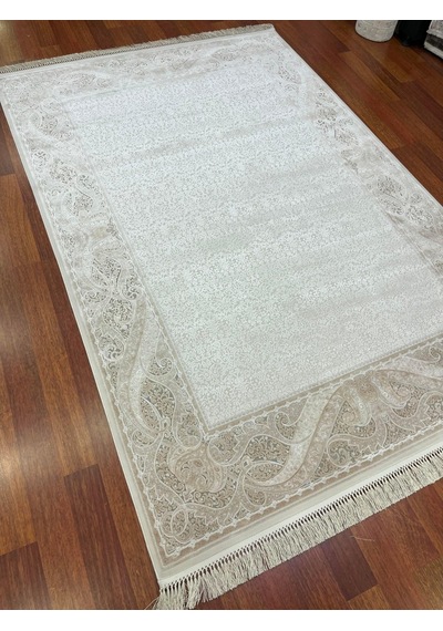 Artemis Halı Palace 08020a Krem Vizon Klasik Retro Ipek Halı 160x230 Çok Renkli