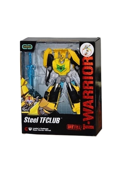 T-warrior Metal Gövdeli Dönüşebilen Robot Oyuncak Dönüşebilen Robot Sarı Robot Bumblebee Robot Tarzı