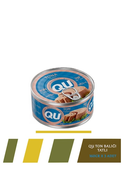Qu Sade Ton Balığı 3 x 160 G