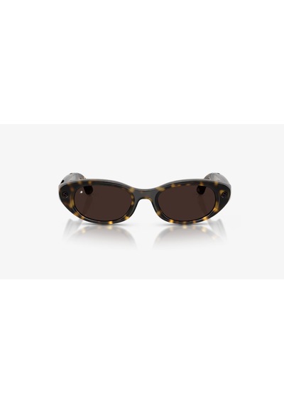 Meta Glasses Starfire Kylie Edition Xs Akıllı Gözlük 48-21 Dark Tortoise Çerçeve, Chocolate Kahverengi Lens, 12 Mp Kamera, 3k Video, Meta Aı, 32 Gb