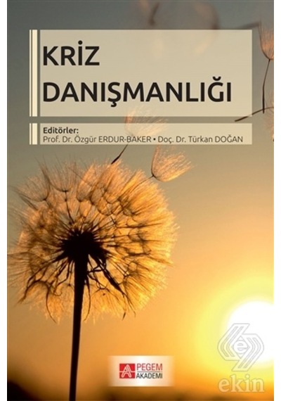Kriz Danışmanlığı- Pegem Akademi Yayıncılık