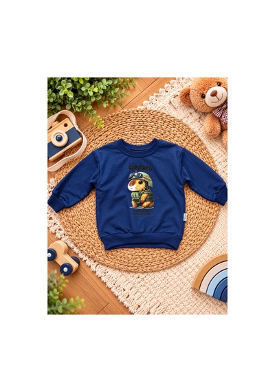 Uğur Bebe Erkek Bebek 4 Parça Kapibara Baskılı Takım Seti Sweatshirt, Çizgili Eşofman Pantolon, Şapka, Çorap Lacivert Renk Lacivert Lacivert Uğur Bebe Erkek Bebek 4 Parça Kapibara Baskılı Takım Seti Sweatshirt, Çizgili Eşofman Pantolon, Şapka, Çorap Lacivert Renk Lacivert Lacivert