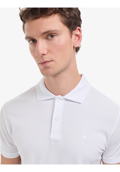 Pierre Cardin Erkek Beyaz Tişört Basic 50325323-vr013