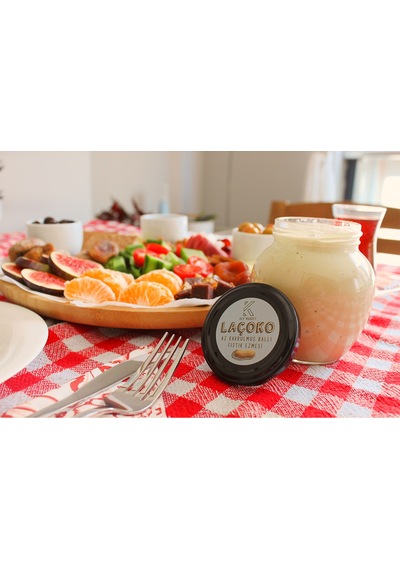 Laçoko Şekersiz Katkısız Glutensiz Doğal Az Kavrulmuş Çiğ Ballı Fıstık Ezmesi 350 G