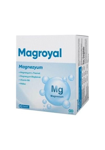Magroyal Magnezyum 60 Kapsül