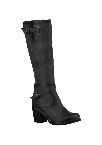 Fox Shoes Gri Kadın Çizme C674250109