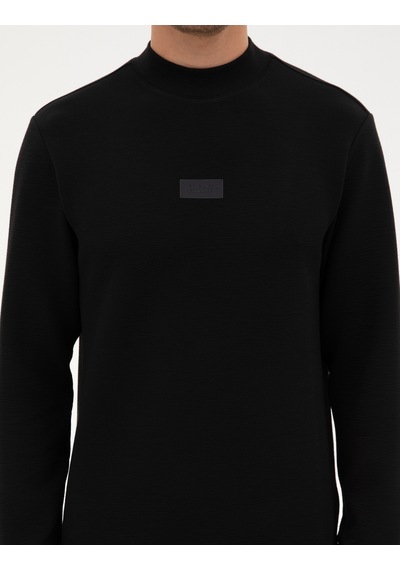 Pierre Cardin Erkek Siyah Sweatshirt 50316633-vr046