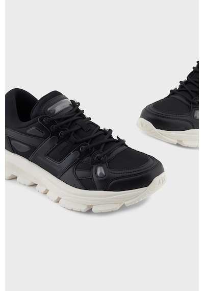 Armani Exchange Erkek Ayakkabı Xm001678 Af19226 Uc001 Siyah Siyah