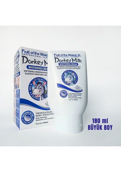 Eşek Sütü Özlü Aydınlatıcı Vücut Kremi 180 Ml Beyazlatıcı & Nemlendirici Tone-up Vücut Losyonu Ha-3047