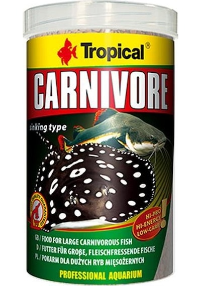 Tropical Carnivore 250gr Kovadan Bölme