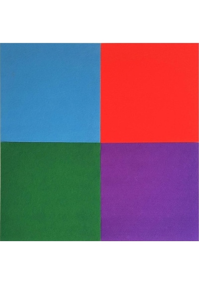 Keçe Kumaş Kaplı Mantar Duvar Panosu 4 Renkli 30X30 Cm 4 Adet