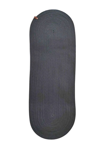 Nakkaş Home Gri Jüt Runner Ve 6'lı Supla Seti 35x100 Cm Runner + 33x33 Cm Jüt Amerikan Servis Doğal Masa Dekorasyonu