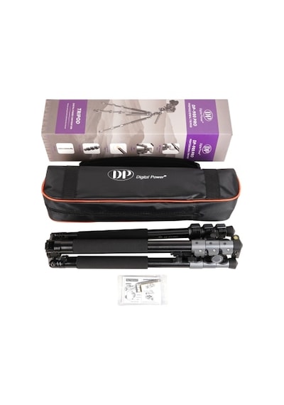 Dp-900 Pro Traveler Seyahat Tipi Yatay Dikey Makro Fotoğraf Monopod Ve Video Slr Kamera Tripod