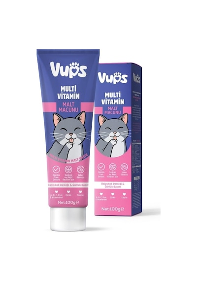 Multivitamin Kedi Malt Macunu 100 Gr