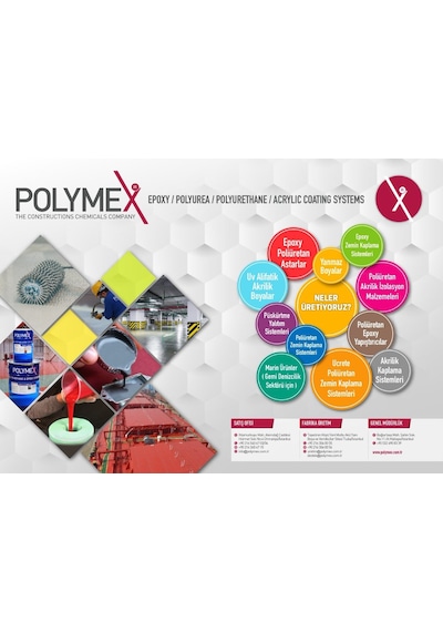Polymex 5005 Ultra Şeffaf Epoksi 10 Kg