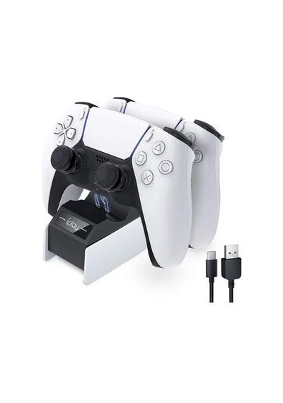 Ps5 Dualsense Şarj İstasyonu Alttan Şarj - Iplay Beyaz