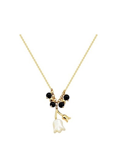Diamond Line-Gülaylar - Sarı Altın 14 Ayar Lale Kolye N11.25242 Diamond Line-Gülaylar - Sarı Altın 14 Ayar Lale Kolye N11.25242