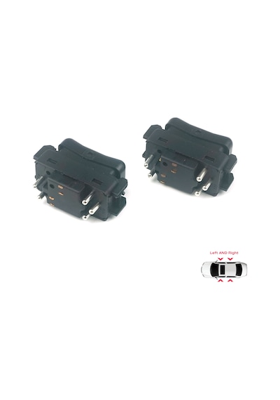 Sağ Sol Cam Açma Düğmesi Mercedes W124 W126 W463 W201 190 İçin