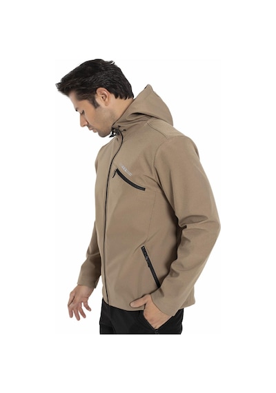 Crozwise Erkek Softshell Mont Bej