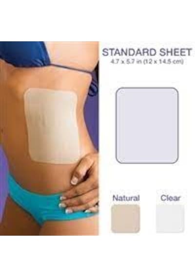 Epiderm Silikon Sheet Yara Yanık Ameliyat İz Giderici 12 x 14.5 CM