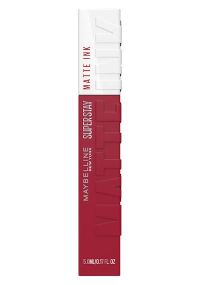 New York Super Stay Matte Ink Likit Mat Ruj - 80 Ruler Kırmızı/pembe Mat, Uzun Süre Kalıcı Ruj, Kırmızı Tonda Kalıcı Kalıcı Renk Sağlar Belirtilmemiş