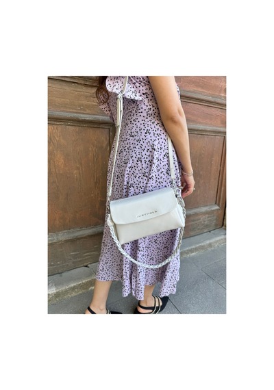 Just Polo Kadın Yeni Sezon Örgü Detaylı Ayarlanabilir Askılı Lüks El Ve Omuz Çantası Ebat : 26 X 14 Cm Taş