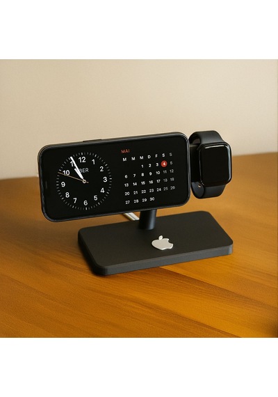 Watch Ve Apple Uyumlu iPhone  Şarj Standı - Fibrika Store