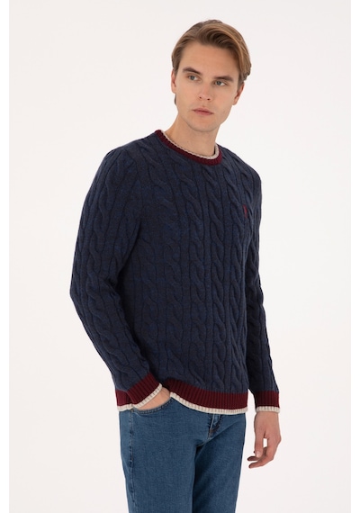 U.s. Polo Assn. Erkek Lacivert Kazak /triko 50315017-vr033 Lacıvert