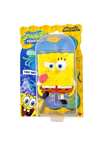 Süper Esnek Süngerbob Figür Oyuncak Stretch 3+ Yaş